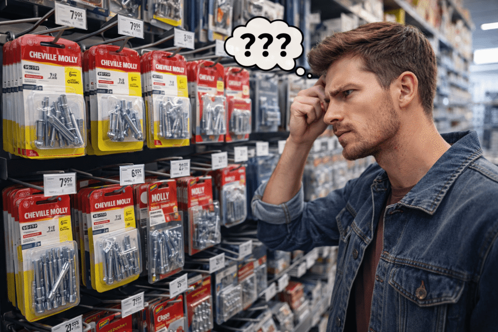 taille cheville molly pour ba13