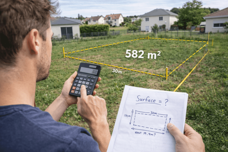 surface parcelle