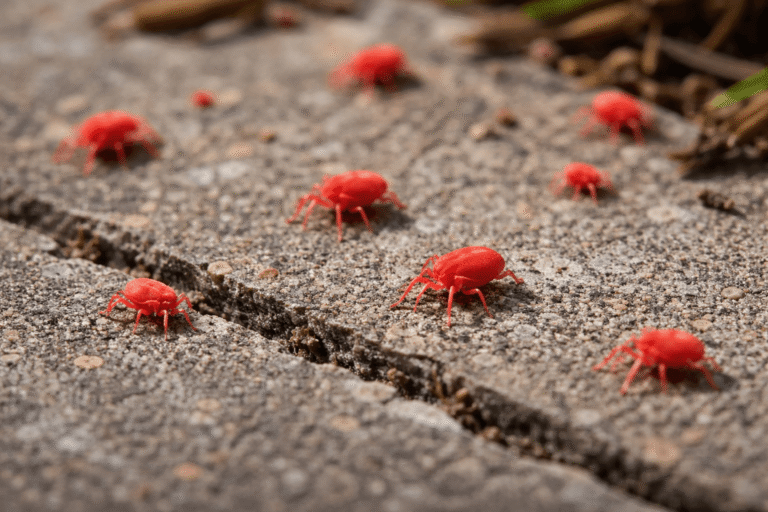 araignées rouges