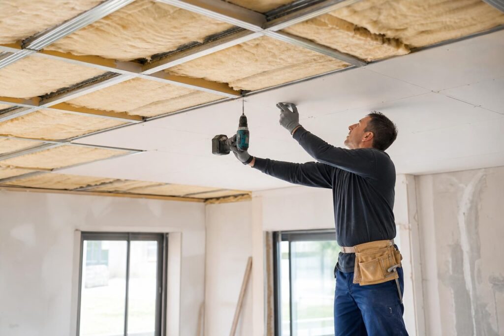 découvrez notre guide complet pour bien choisir et poser vos matériaux d'isolation de plafond, afin d'améliorer le confort thermique et acoustique de votre intérieur.