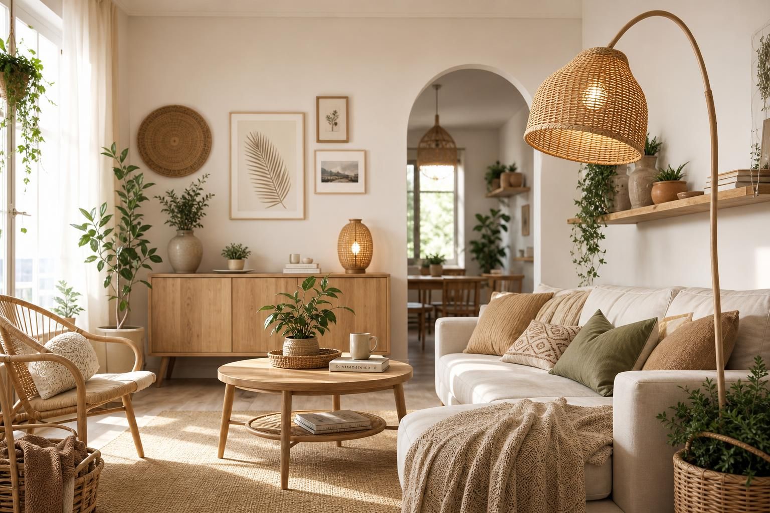 découvrez comment choisir le lampadaire en rotin parfait pour sublimer votre intérieur avec style et naturel.