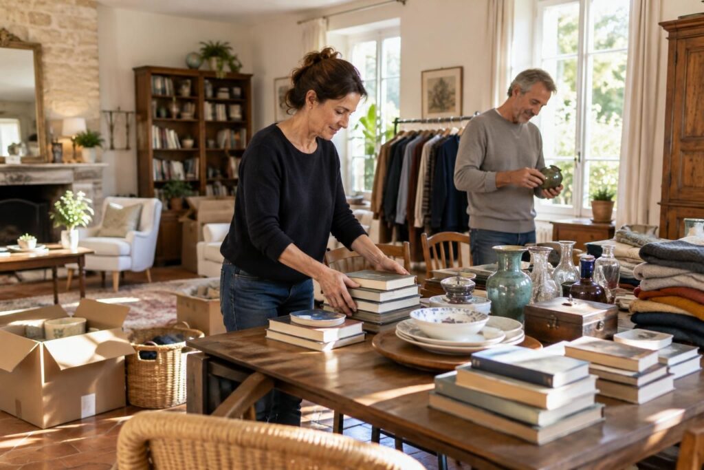 découvrez comment organiser un vide-maison efficace et sans stress : tri, préparation, prix et astuces pour attirer les acheteurs.